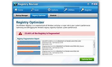 Registry Reviver for Windows - Download it from Habererciyes for free